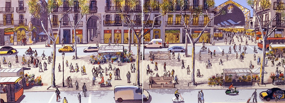 La Boqueria i la Rambla