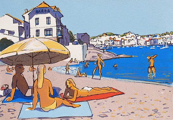 A la platja de Cadaqués-thumbmail-1