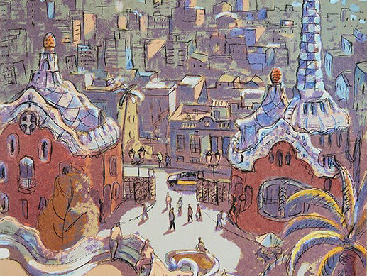 Park Güell - Cartell