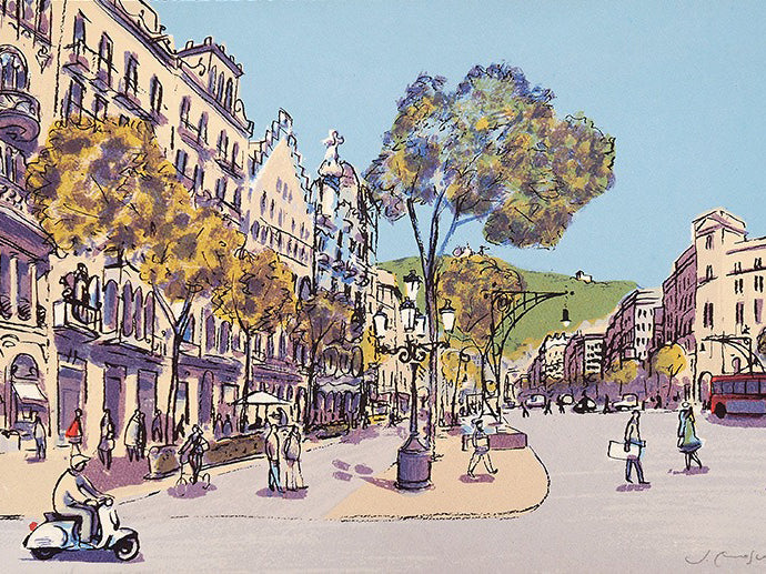 Primavera al Passeig de Gràcia