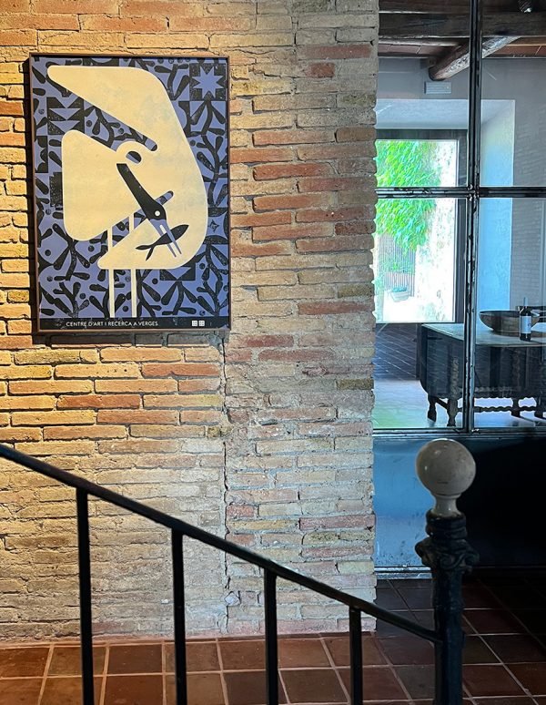 First Poster of Cala Rosa residence & workshop by Isidro Ferrer. photo in Ca la Rosa